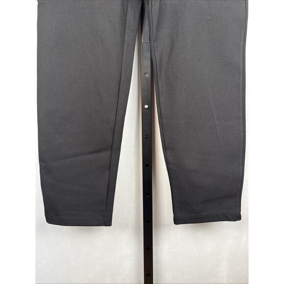 NEW Max Studio Pull On Ponte Knit Pants Womens XL Black Pull On Stretch Timeless - Picture 4 of 10